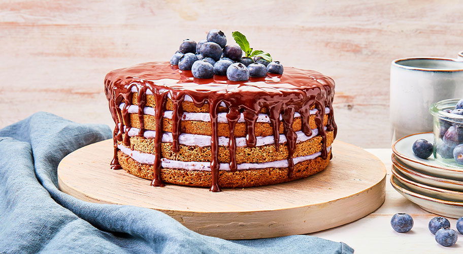 Naked Cake Rezept Mit Drip Cake Glasur So Schnell Zubereitet