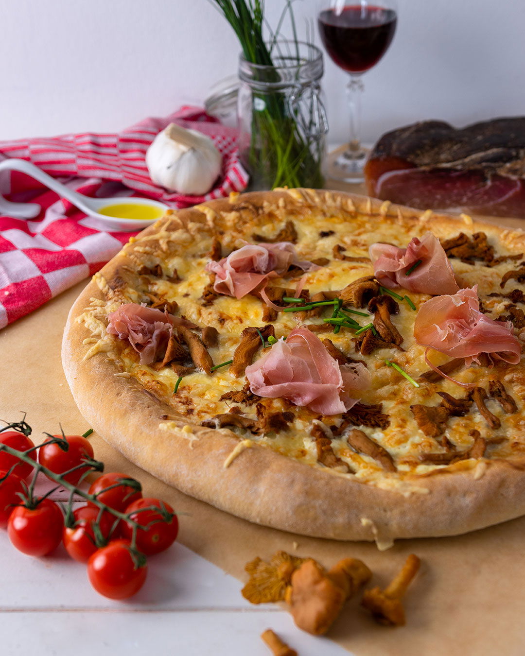 Schinken Pizza Rezept Mit Lievito Madre