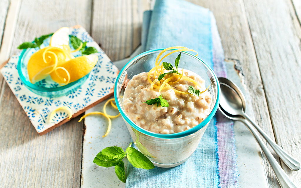 RUF Porridge Lemon Cheesecake