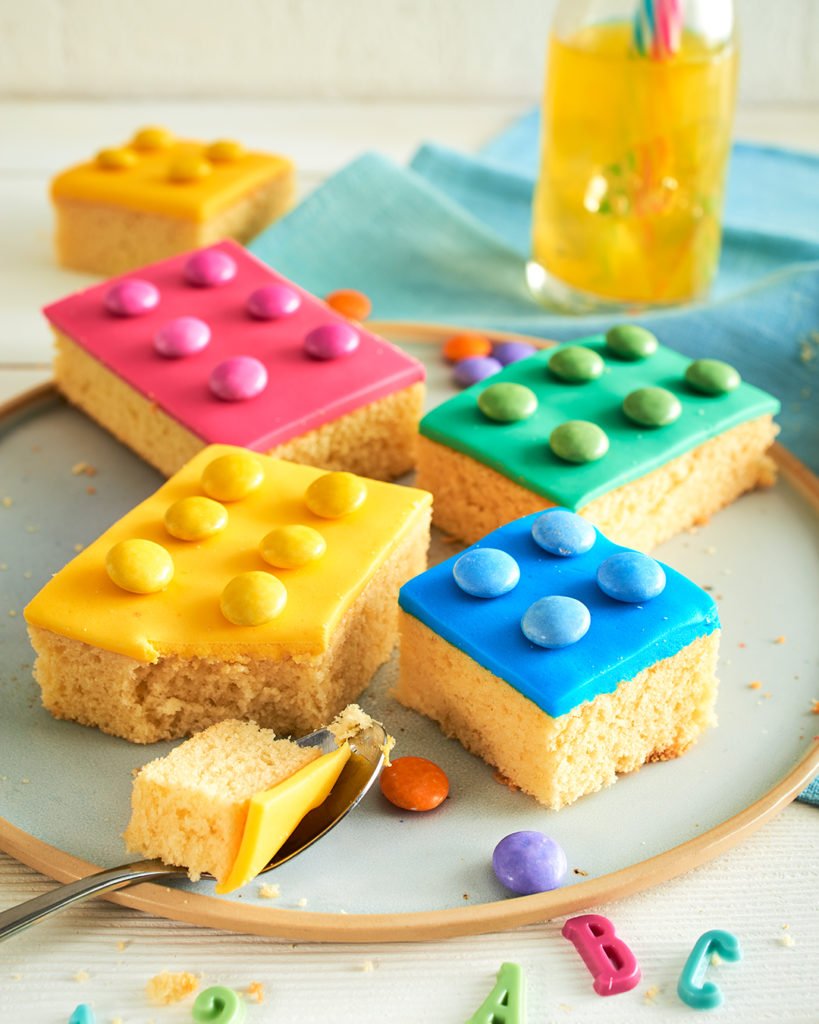 Legosteine Fanta®-Kuchen