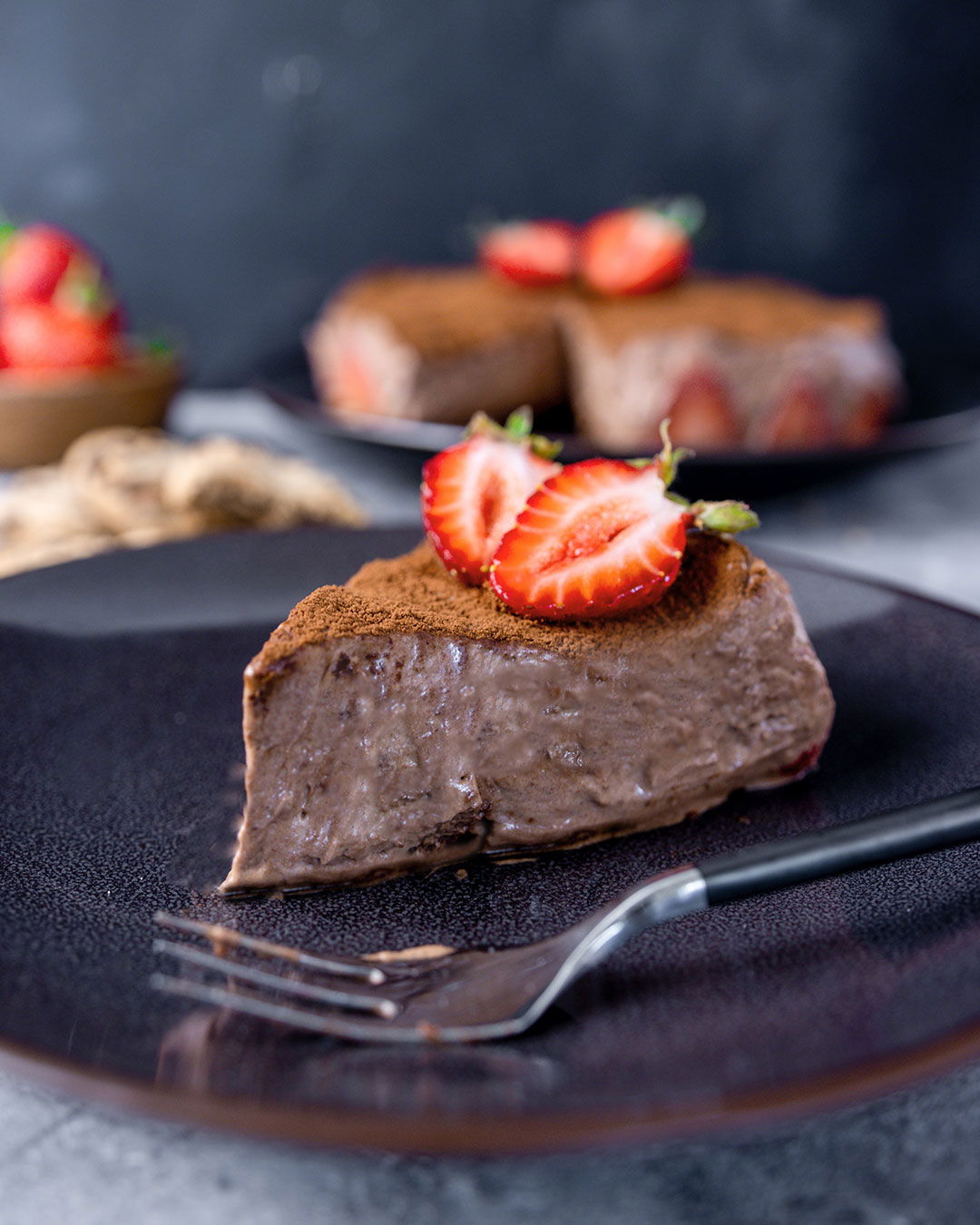 Schoko Käsekuchen Rezept ohne Backen - RUF