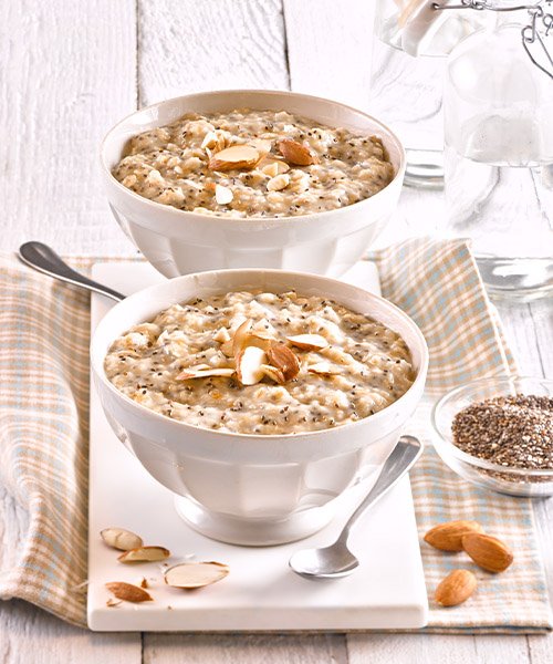 Chia-Mandel Porridge