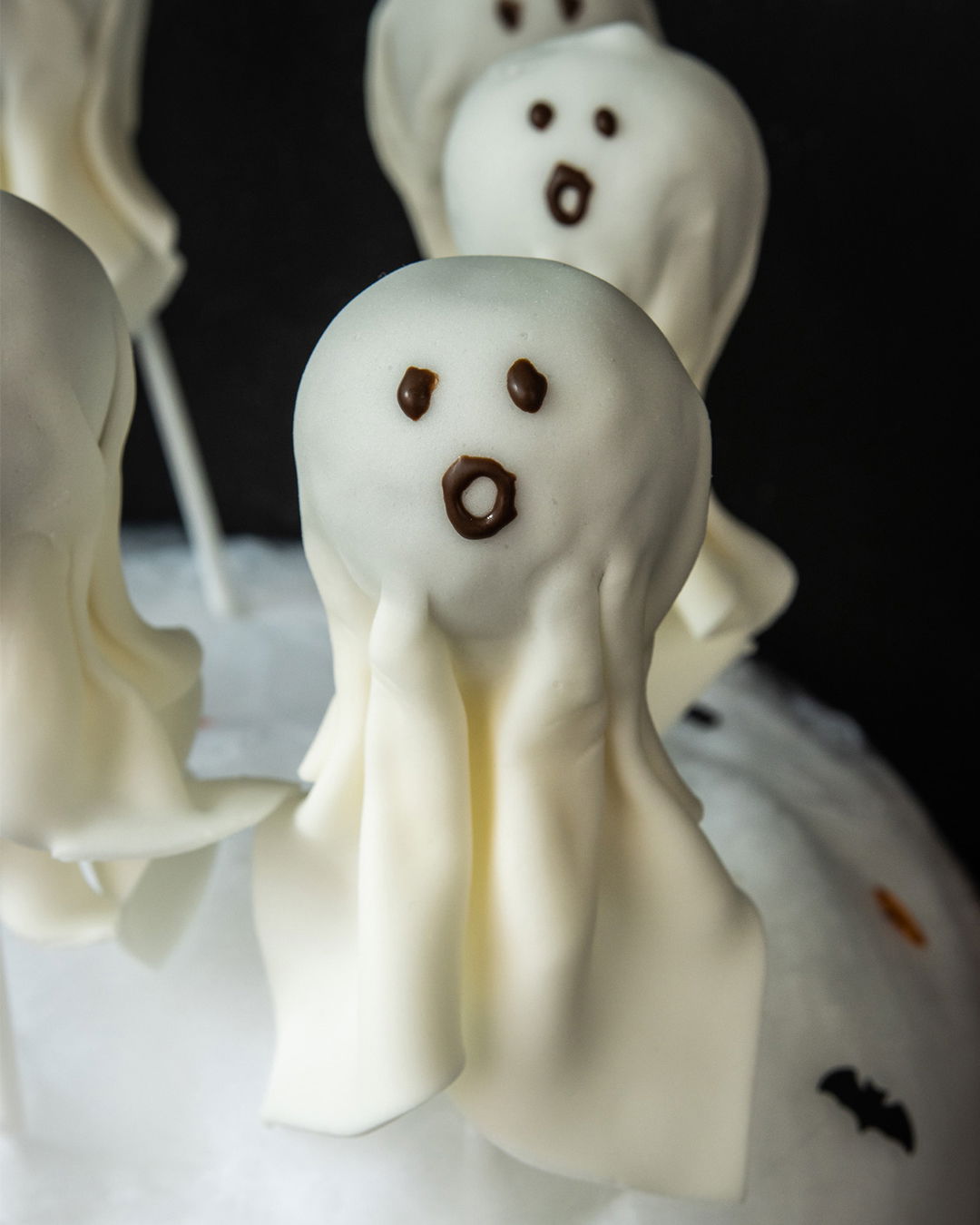 Geister Pop Cakes - Spukige Leckerei für Halloween