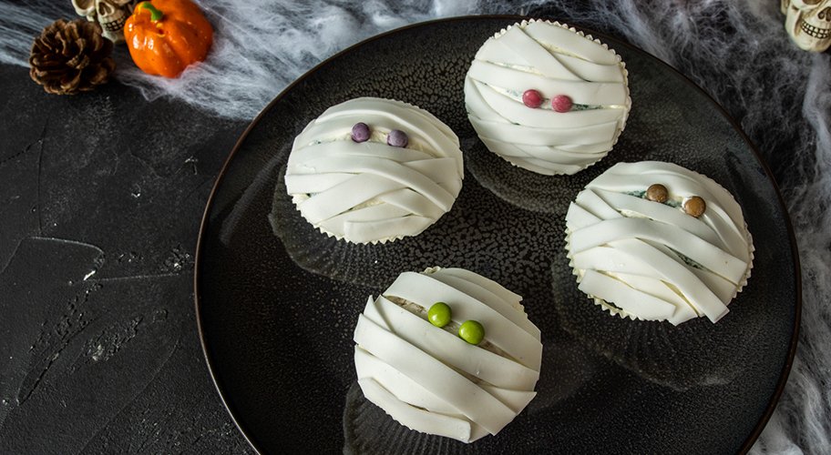 Mumien Muffins – perfekt für Halloween