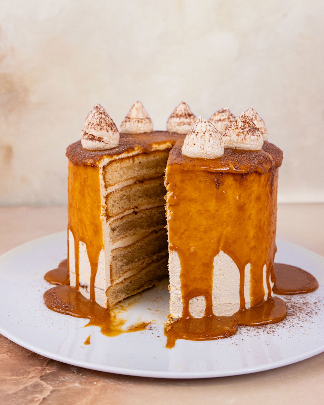 Karamell-Zimt-Torte Rezept – Blickfang auf jeder Festtafel