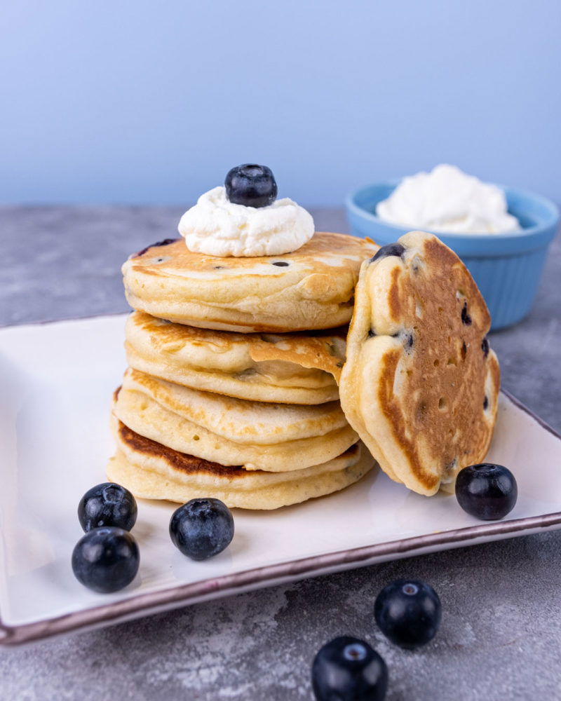 Blueberry-Buttermilk Pancakes