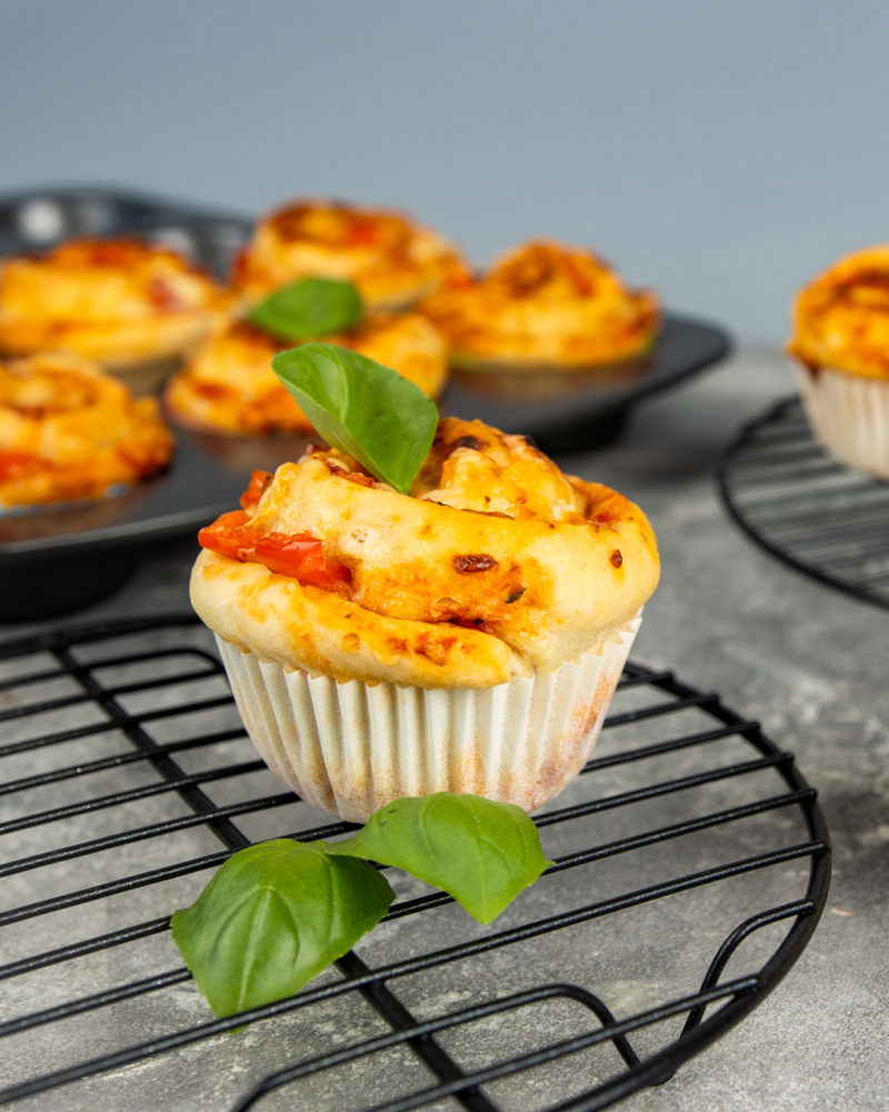 Pizza Muffins Rezept