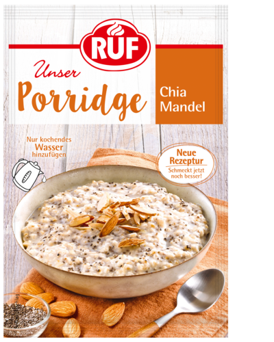 Chia and almond porridge