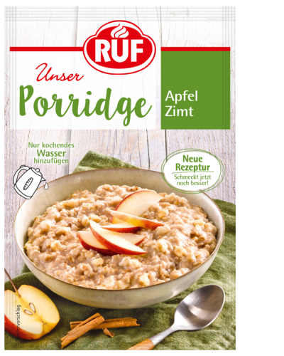 Porridge Apfel-Zimt