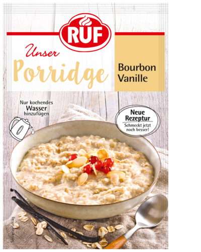 Bourbon vanilla porridge