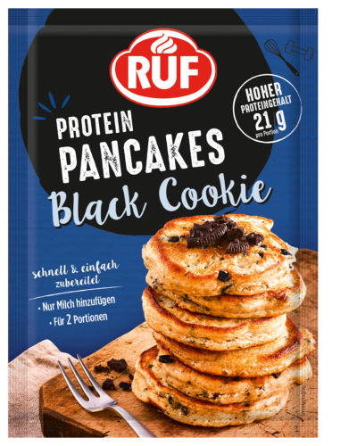 Black Cookie Protein Pancakes
