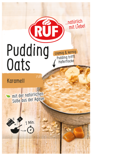 Pudding Oats Karamell