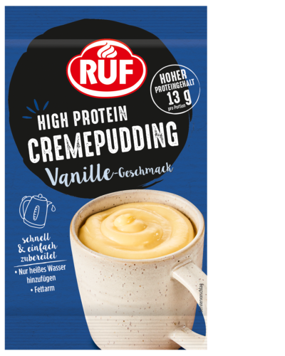 High - Protein Vanilla - Flavoured Custard Pudding