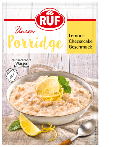 Lemon Cheesecake Porridge