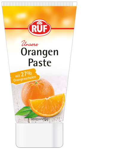 Orangenpaste