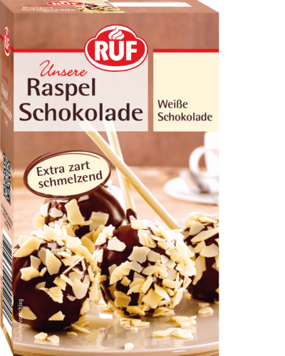 Raspelschokolade Weiß