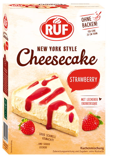New York Style Cheesecake Strawberry