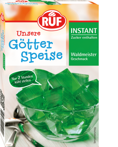 Instant Woodruff-flavoured Jelly