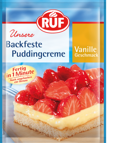 Backfeste Puddingcreme Vanille-Geschmack